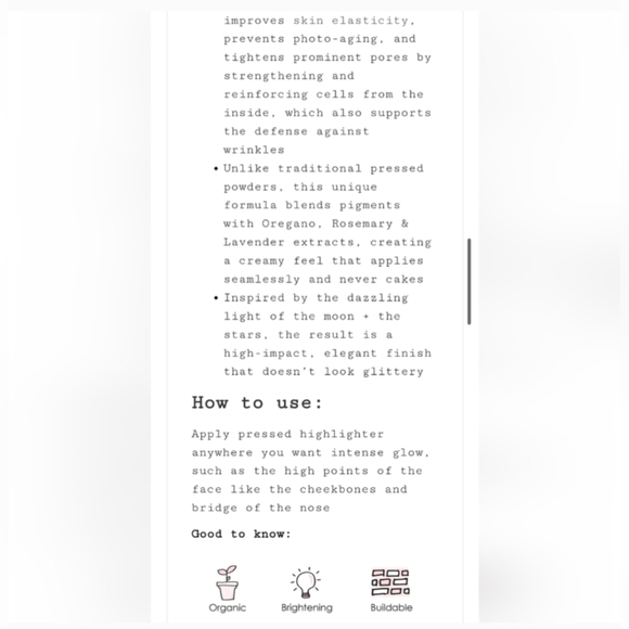 5/75$ KVOSSNYC Fairy Dust Pressed Highlighter - Picture 11 of 16